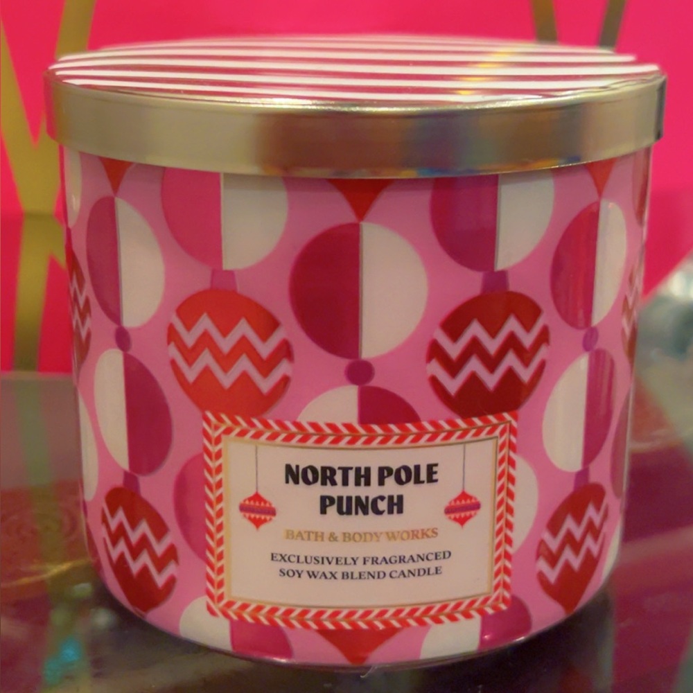 Bath & Body Works North Pole Punch Candle